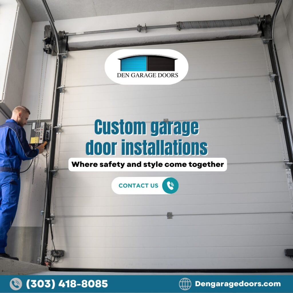 Custom Garage Door Installation in Castle Rock