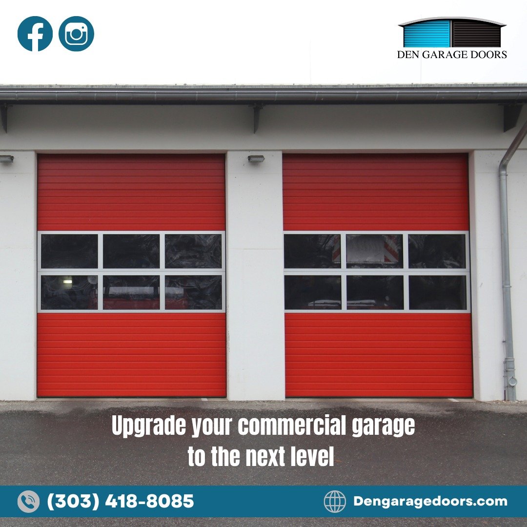 Commercial garage door installation Castle Rock