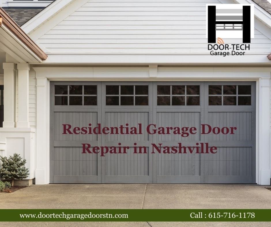 residential garage door repairs in Nashville
