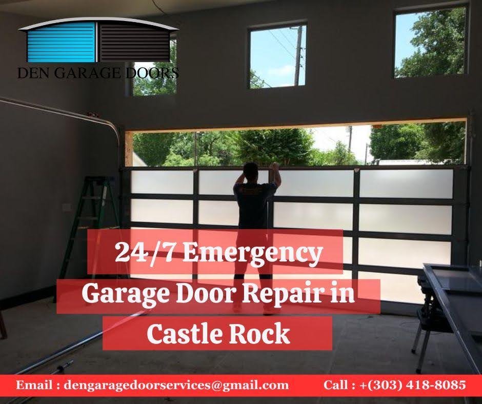 Emergency garage door repair Castle Rock