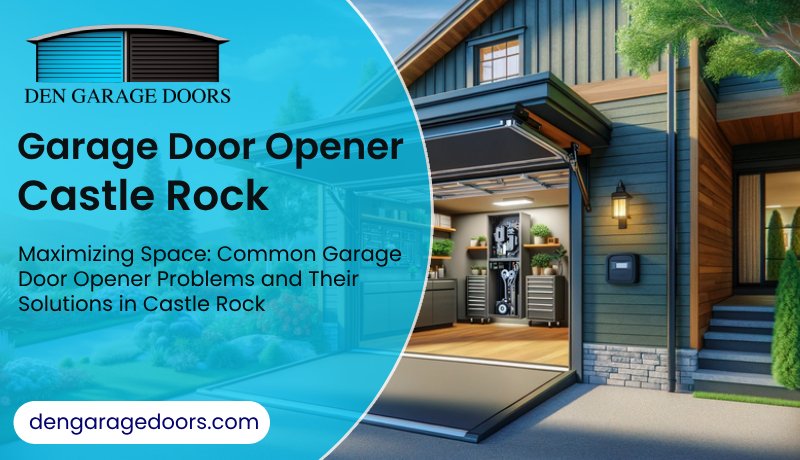 Maximizing Space: Common Garage Door Opener Problems and Their Solutions in Castle Rock