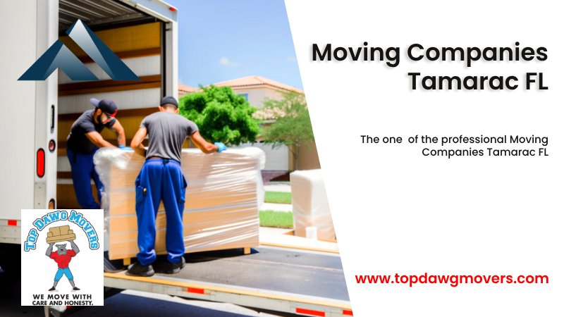 The one of the professional Moving Companies Tamarac FL