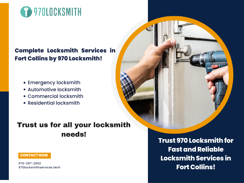 Secure Your Home with 970 Locksmith – Fort Collins: Top Residential Locksmith Services