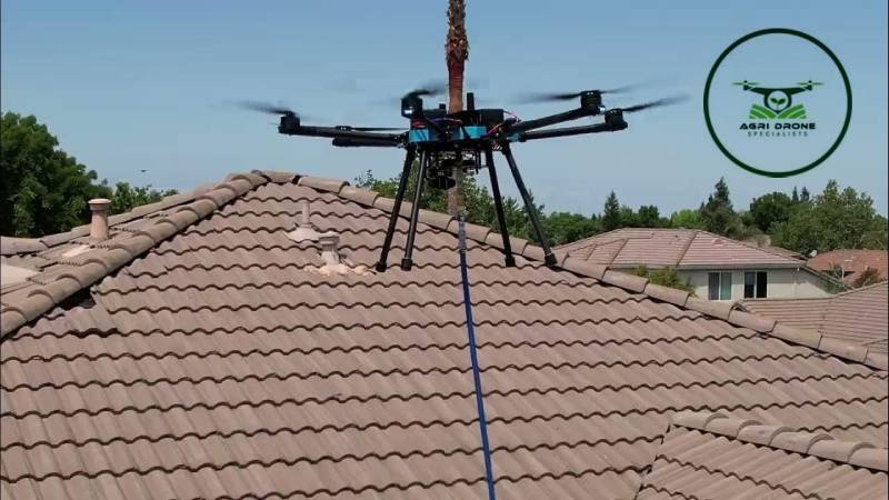 Roof Spraying Drone Services