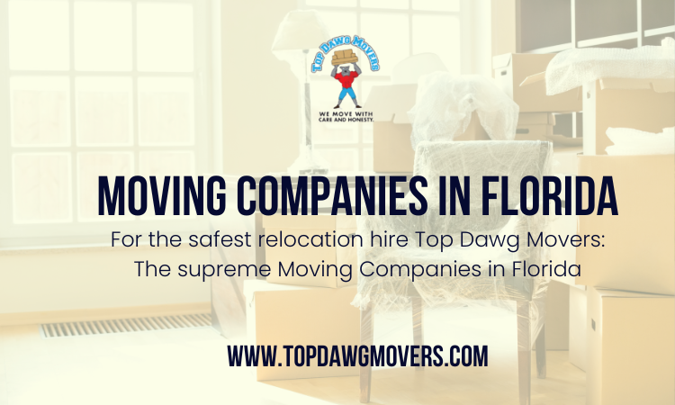 For the safest relocation hire Top Dawg Movers: The supreme Moving Companies in Florida