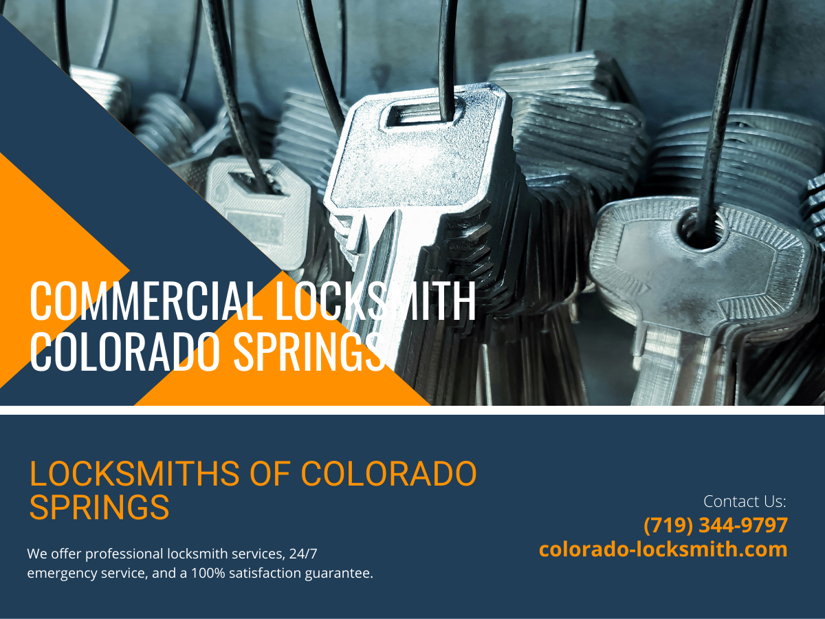 When and Why to Call a 24-Hour Locksmith in Colorado Springs: A Guide to Immediate Action