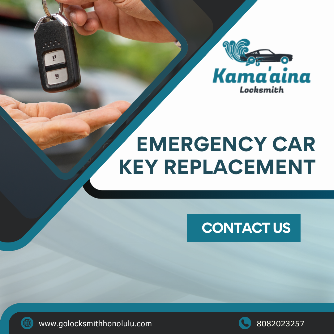 Emergency Car Key Replacement: Fast & Reliable Service in Honolulu